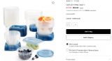 100-Pc. Food Storage Set On Clearance HURRY WILL GO FAST