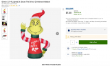 Grinch Christmas Blowup Only $7.50 At Lowes
