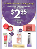 Bath & Body Works Minis Only $2.95!