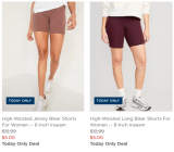 Old Navy Biker Shorts Only $5! ENDS TONIGHT!