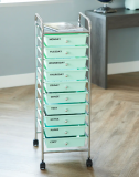 10 Drawer Rolling Cart Hot Price Drop!