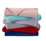 Your Zone Embossed Velvet Plush Blanket $4 Clearance Deal!
