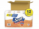 Scott ComfortPlus Toilet Paper 12 Double Rolls STOCK UP DEAL!
