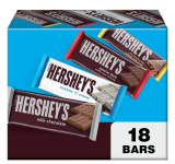 Hershey’s Assorted Milk Chocolate Box 18 Bars Only $3!