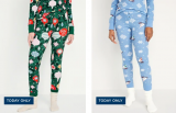 Old Navy Holiday Pajama Leggings Only $10! Today Only!