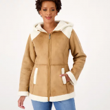 UGG Koolaburra Faux Suede Hooded Coat Only $27.99! (was $132)