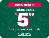 Fleece Pajama Pants Only $5.99 & Ships Free!