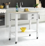 Solid Wood Kitchen Cart 80% Off!