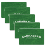Carrabba’s Italian Grill $125 Value Gift Cards – 5 X $25 Only $99