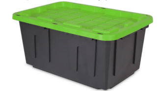 Project Source Large 27 Gallon Totes HOT CLEARANCE!!! RUN!
