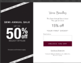 Vera Bradley Online Sale And Clearance Over 50% Off