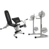 Weight Bench with Squat Rack Nearly $200 OFF!