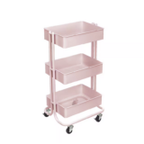 Lexington 3-Tier Rolling Cart OVER 50% OFF!