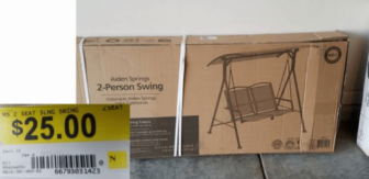 Sling Swing Mainstays Aiden 2-Seater ONLY $25!