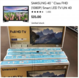 Samsung 40″ TV Only $35 at Walmart!