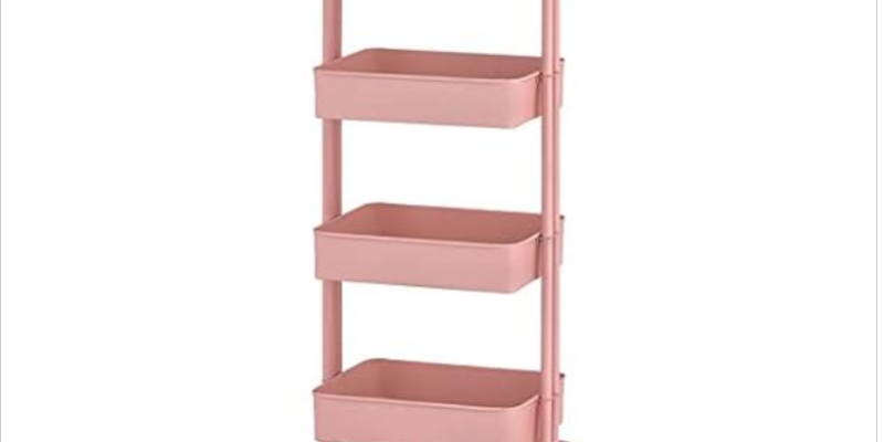 HOT PRICE!  4-Tier Rolling Cart Only $25! (was $70!)