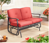 Mainstays Cushion Outdoor Glider Bench PRICE DROP!