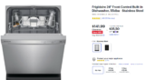 Frigidaire 24″ Front Control Built-In Dishwasher Best Buy Clearance Only $142 (Was $599)