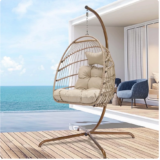 FLASH SALE! Hanging Egg Chair With Stand!
