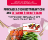 RUN DEAL!  $200 Restaurant.com Gift Card ONLY $17.77!!!