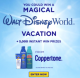 INSTANT WIN A Free Trip To Walt Disney World From Coppertone