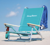 Tommy Bahama Teal Folding Beach Chair Only $12 At Lowes!