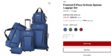 5-Piece Softside Spinner Luggage Set LOWEST PRICE EVER
