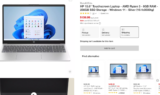 HP 15.6″ Touchscreen Laptop 70% Off Only $159 RUN!