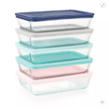 Pyrex 10pc Glass Meal Prep Set Hot Price!