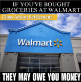 New Walmart Class Action – Get Up To $500 CASH!