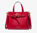 Michael Kors Emilia Small Pebbled Leather Satchel, Bright Red $66.75 + Free Shipping