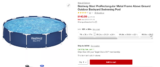 Crazy Hot Deal On This Bestway Steel ProRectangular 12 Foot Pool