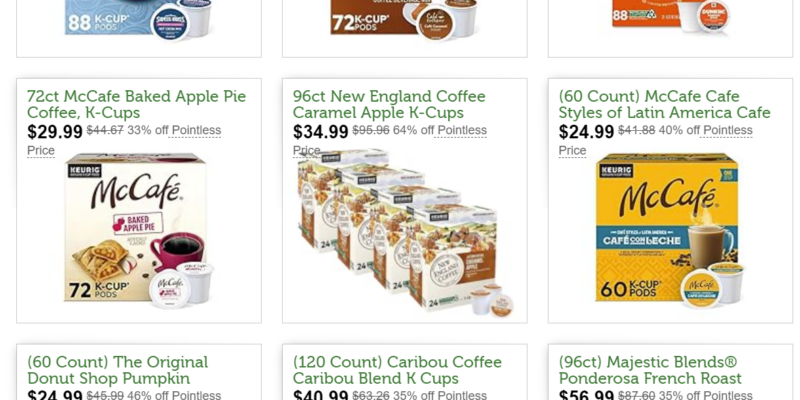 HUGE Savings On K-Cups Today Only! STOCK UP!