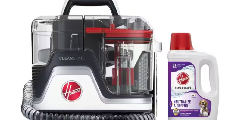 RUN! CleanSlate Pro Portable Corded Carpet and Upholstery Spot Cleaner RINGING UP FOR A PENNY!