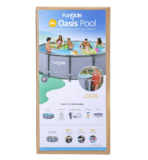 14 ft Above Ground Metal Frame Swimming Pool ONLY $60 At Walmart!