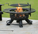 AMAZING CLEARANCE! Big Horn 40in Ranch Fire Pit JUST $49! (was $198!)