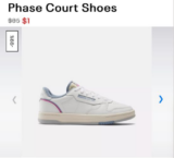 MAJOR Reebok Shoes Price Glitch- ONLY $1!