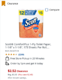 Scott Comfort Plus JUST $2.25 Clearance!