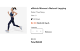 Allbirds Leggings Only $2 (Reg. $64) HOTTEST DEAL!!