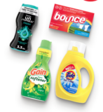 Bounce, Downy, Gain or Tide Simply Laundry Care JUST $2.50!