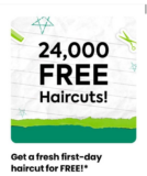 GO! GO! GO! SCORE A FREE HAIRCUT FOR KIDS OR ADULTS!