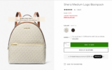 MK Sheila Medium Logo Backpack MASSIVE PRICE DROP!