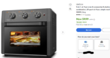 5-in-1- air fryer oven & accessories WALMART PRICE ERROR!