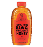 PRICE ERROR! – Nate’s 100% Pure, Raw & Unfiltered Honey – Award-Winning Taste, 32oz. Squeeze Bottle