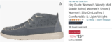 Prime Big Deal – Hey Dude Wendy Mid Suede Boho 70% OFF