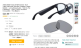 Razer Anzu Smart Glasses: Blue Light Filtering & Polarized Sunglass Lenses Bundle 88% OFF