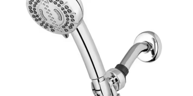 Wall Mount Adjustable Handheld Shower Head ONLY 1 PENNY AT HOME DEPOT!!!