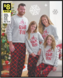 Holiday Pajamas for the Family ONLY $8! 3 Days Only!