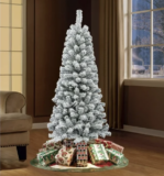 FREE 6ft Flocked Christmas Tree at Walmart!