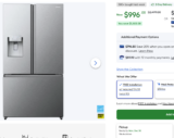 Hisense PureFlat 25.4-cu ft French Door Refrigerator with Dual Ice Maker, Water and Ice Dispenser MASSIVE PRICE DROP!!